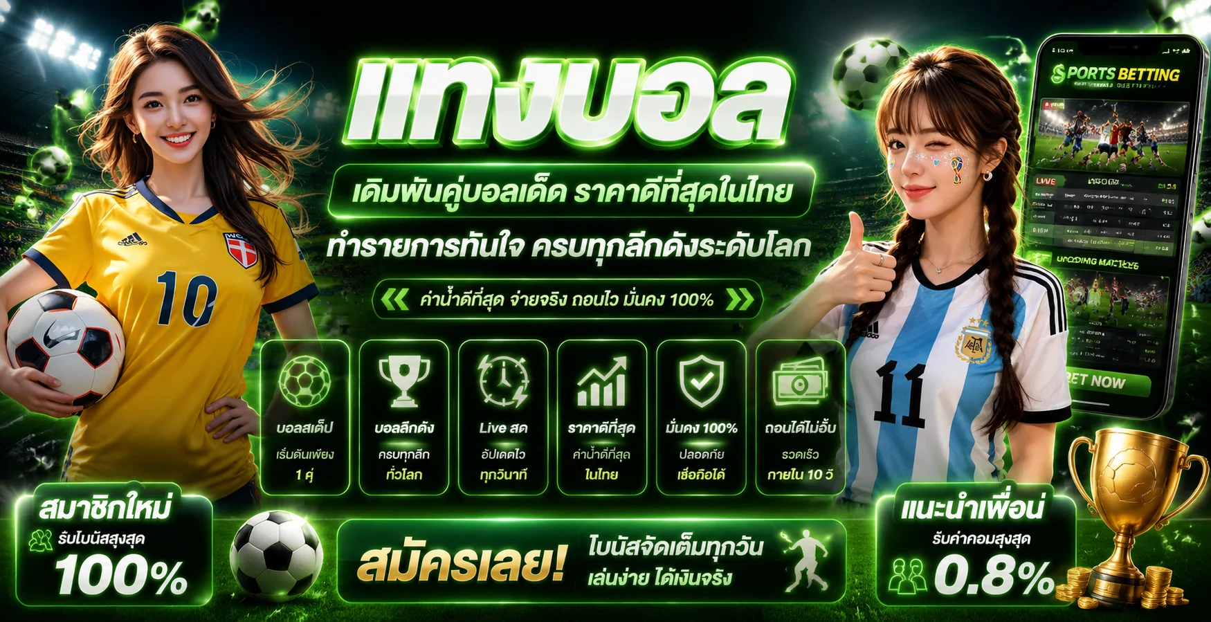 แทงบอลออนไลน์ Aufoo ราคาน้ำดี ครบทุกลีกและตลาด