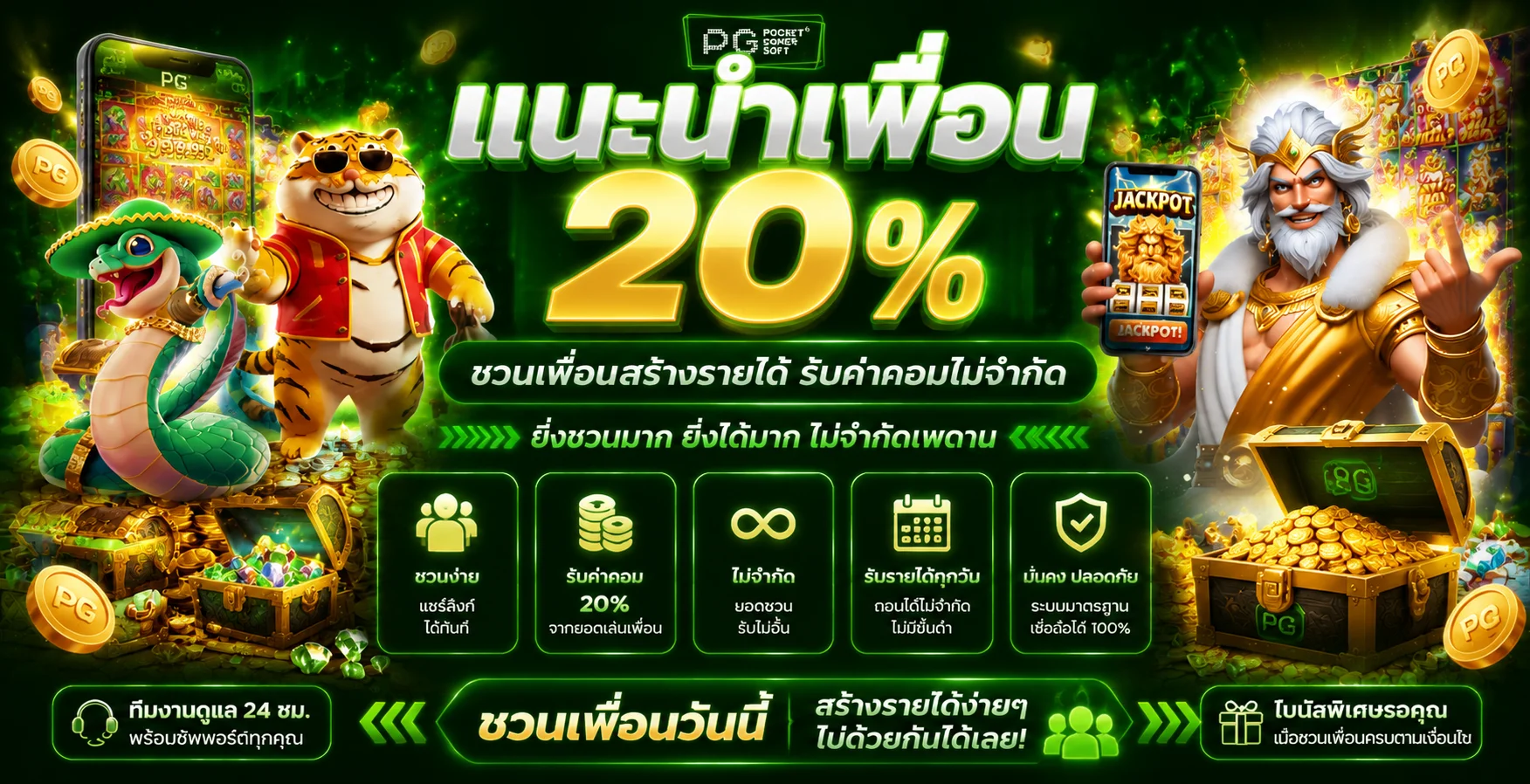 ทดลองเล่นสล็อต PG Fortune Tiger Mahjong Ways 2 บน Aufoo